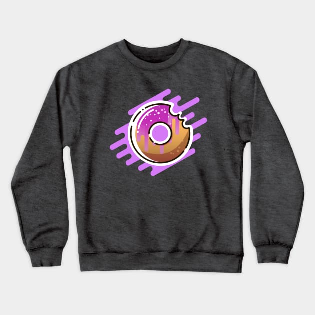 Donut Crewneck Sweatshirt by AlPi